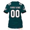 National Football League Philadelphia Eagles Super Bowl Personalized 3D Hoodie