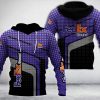 Fedex Ground Polka Dot Pattern Purple Black 3D Hoodie